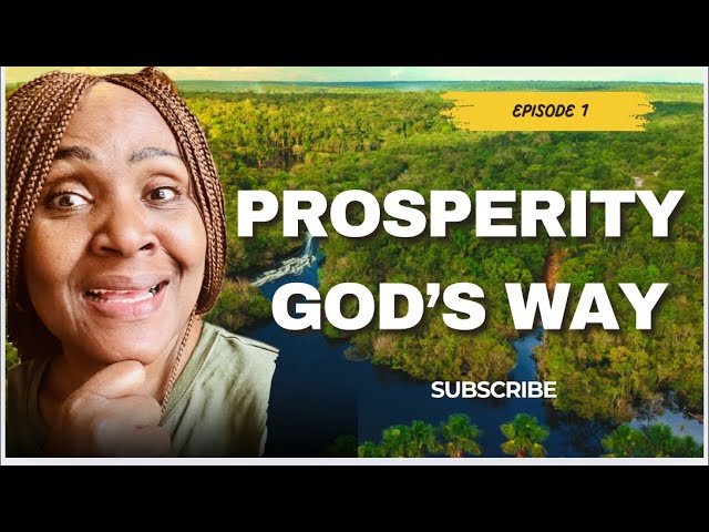 This is Why God Wants You to Prosper.